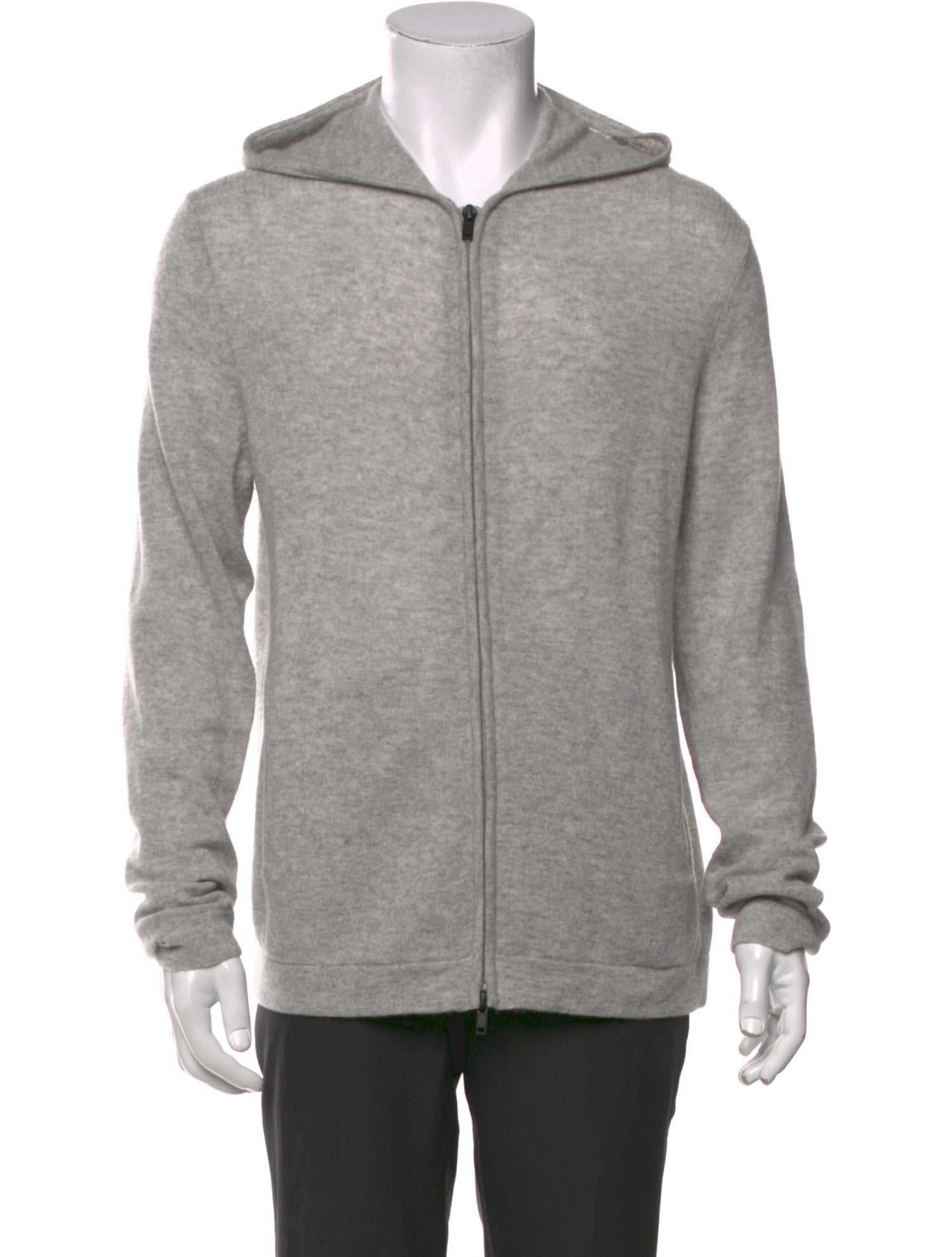 Theory Cashmere Mock Neck Cardigan