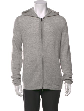 Theory Cashmere Mock Neck Cardigan