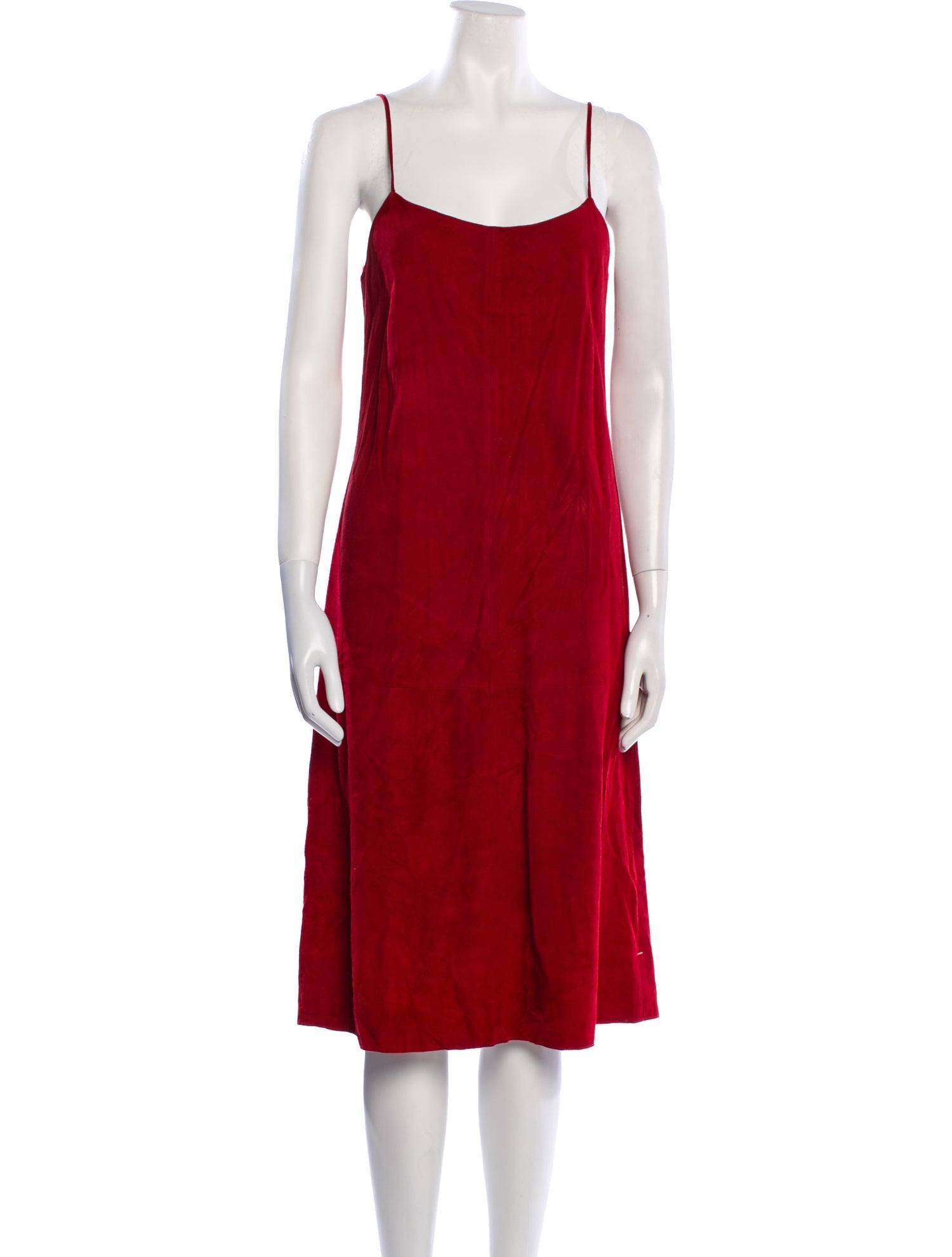Theory Suede Midi Length Dress