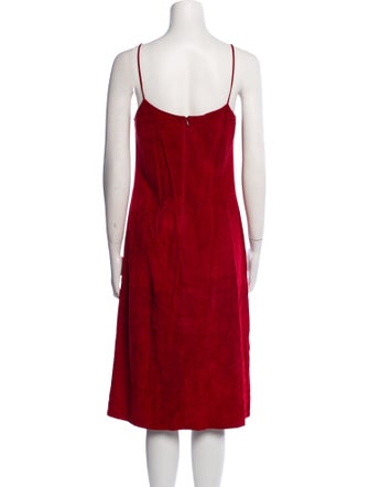 Theory Suede Midi Length Dress
