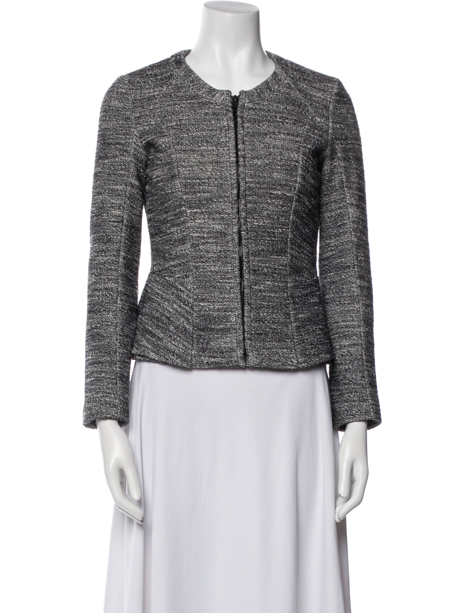 Theory Tweed Pattern Evening Jacket