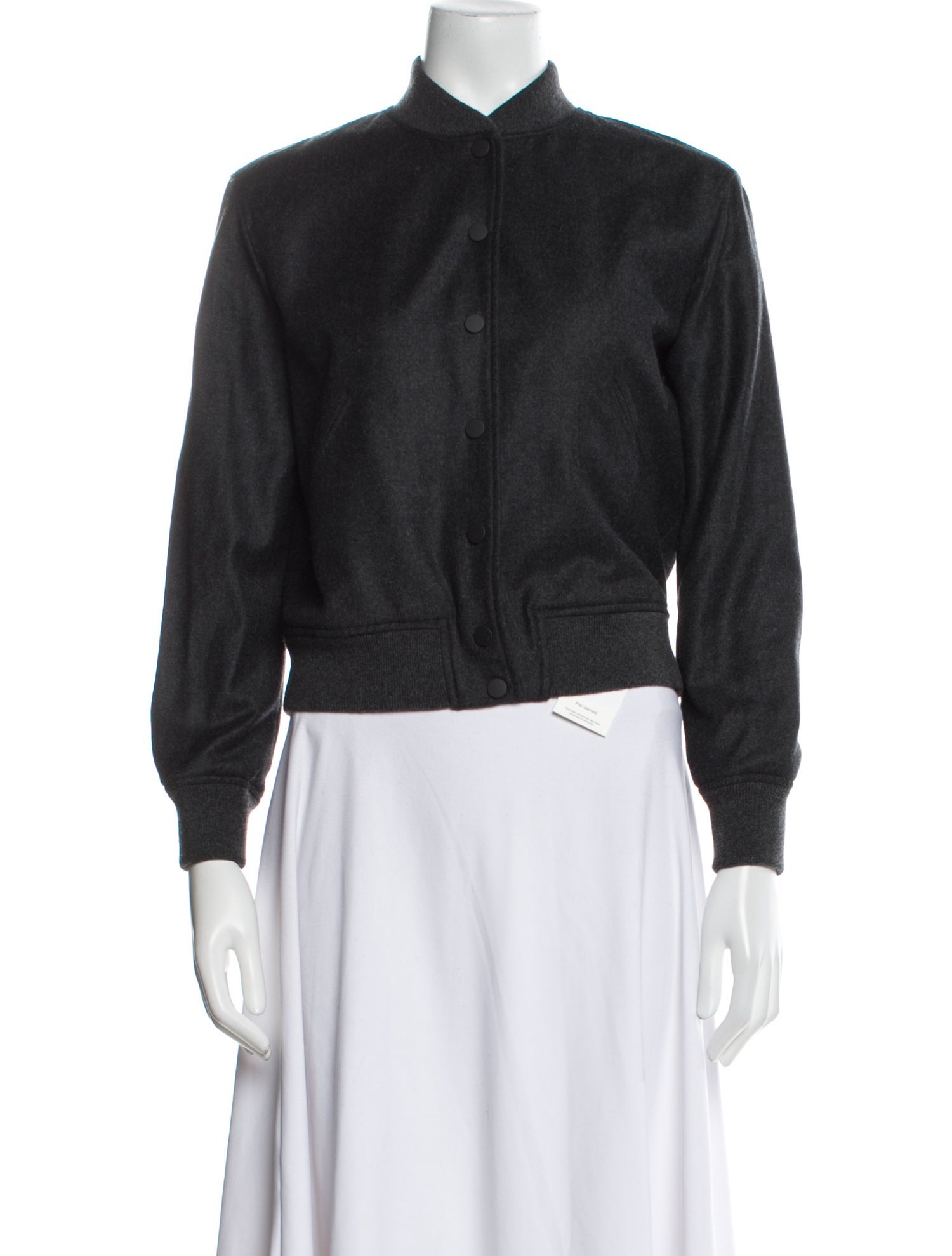 Theory Virgin Wool Bomber Jacket