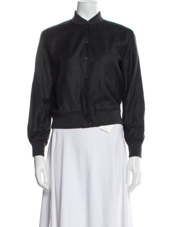 Theory Virgin Wool Bomber Jacket