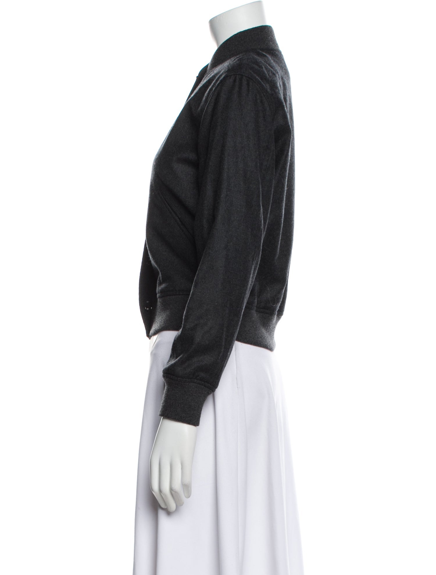 Theory Virgin Wool Bomber Jacket