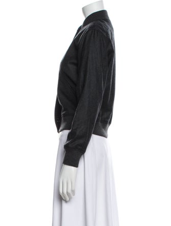 Theory Virgin Wool Bomber Jacket