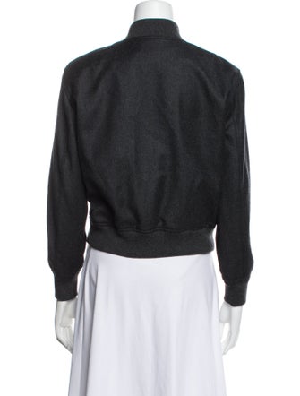 Theory Virgin Wool Bomber Jacket