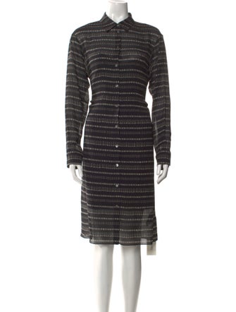 Theory Silk Knee-Length Dress