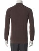 Theory Merino Wool Mock Neck Polo Sweater