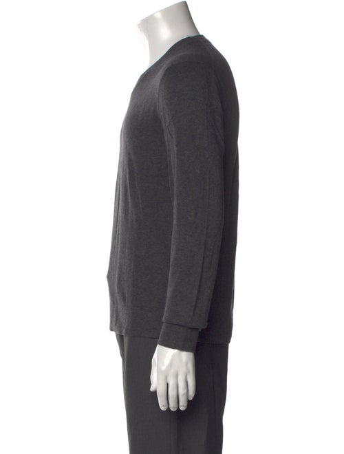 Theory V-Neck Long Sleeve Pullover