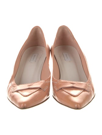 Theory Patent Leather Pumps