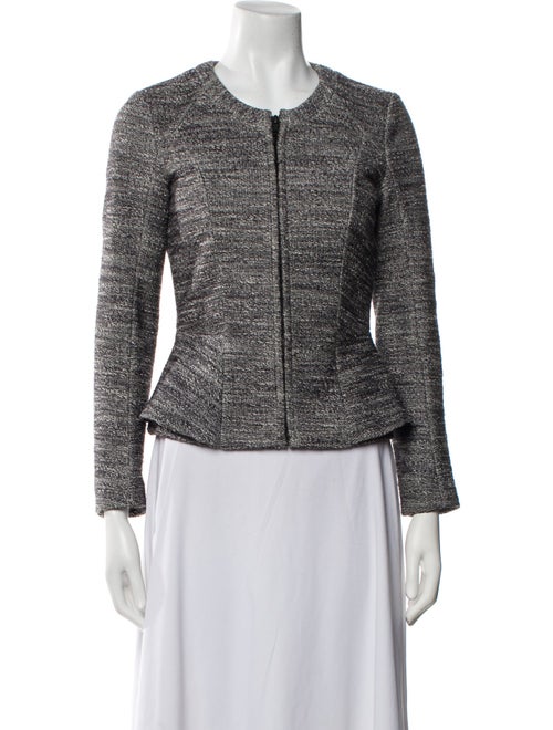 Theory Tweed Pattern Evening Jacket