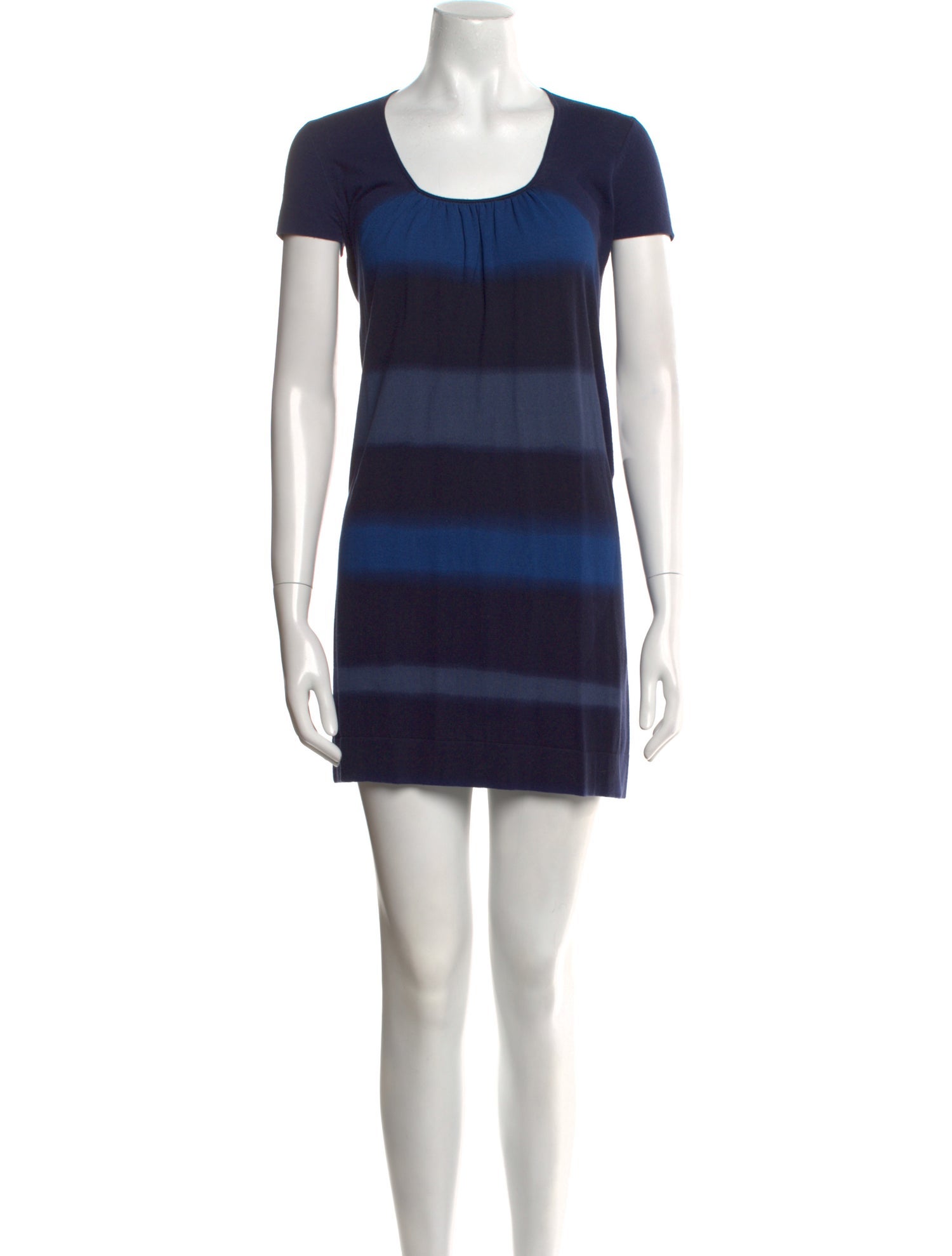 Theory Striped Mini Dress