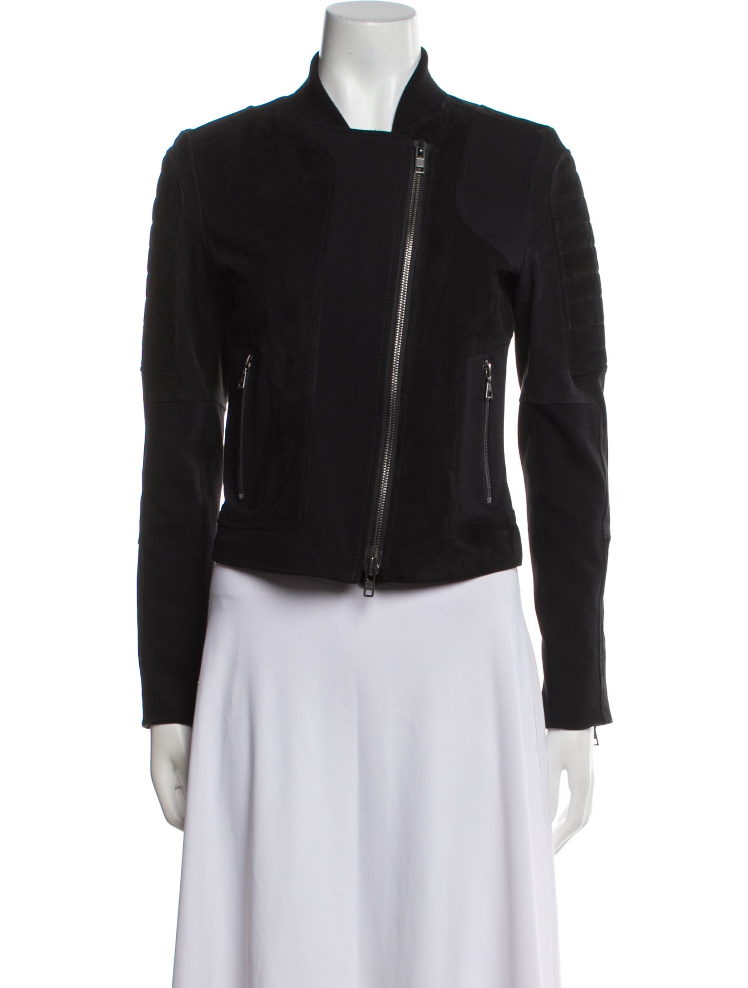 Theory Lamb Leather Biker Jacket