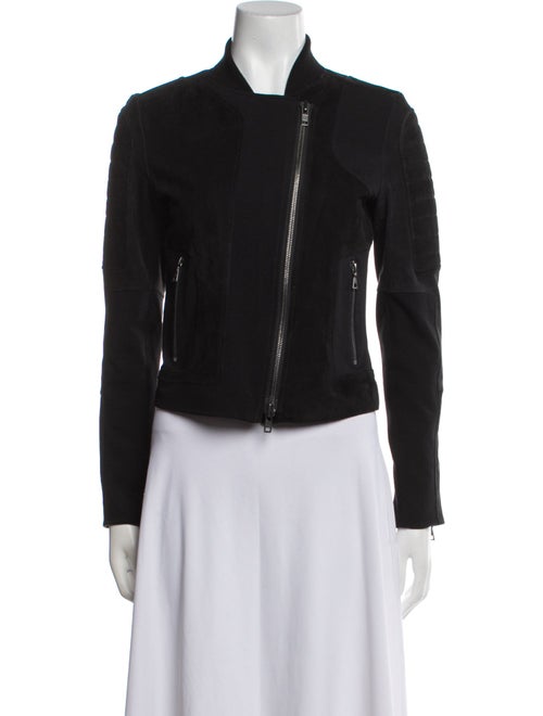 Theory Lamb Leather Biker Jacket