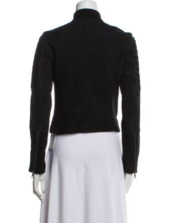 Theory Lamb Leather Biker Jacket