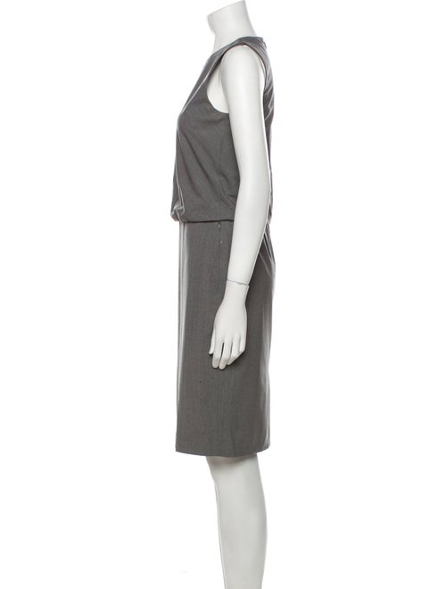 Theory Virgin Wool Knee-Length Dress