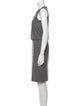 Theory Virgin Wool Knee-Length Dress