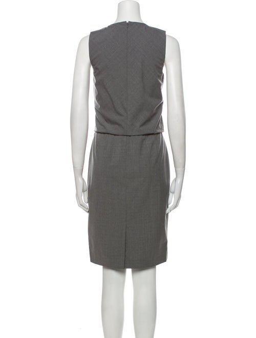 Theory Virgin Wool Knee-Length Dress