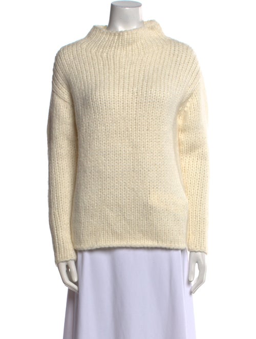 Theory Alpaca Mock Neck Sweater