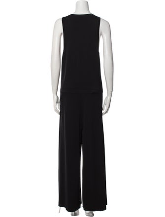 Theory Plunge Neckline Jumpsuit
