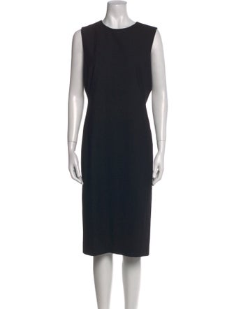 Theory Wool Midi Length Dress