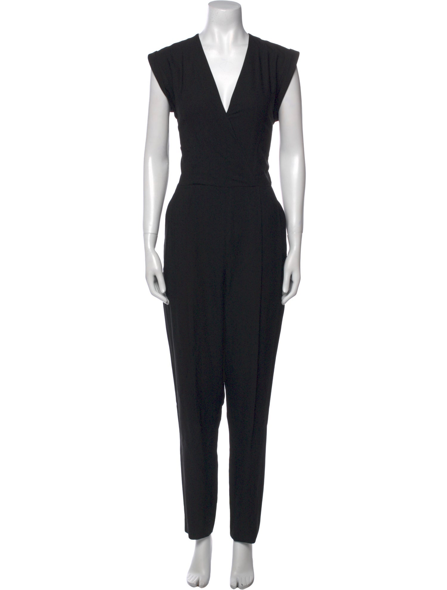 Theory V-Neck Jumpsuit