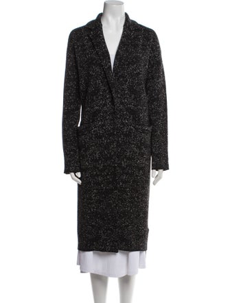 Theory Wool Tweed Pattern Coat