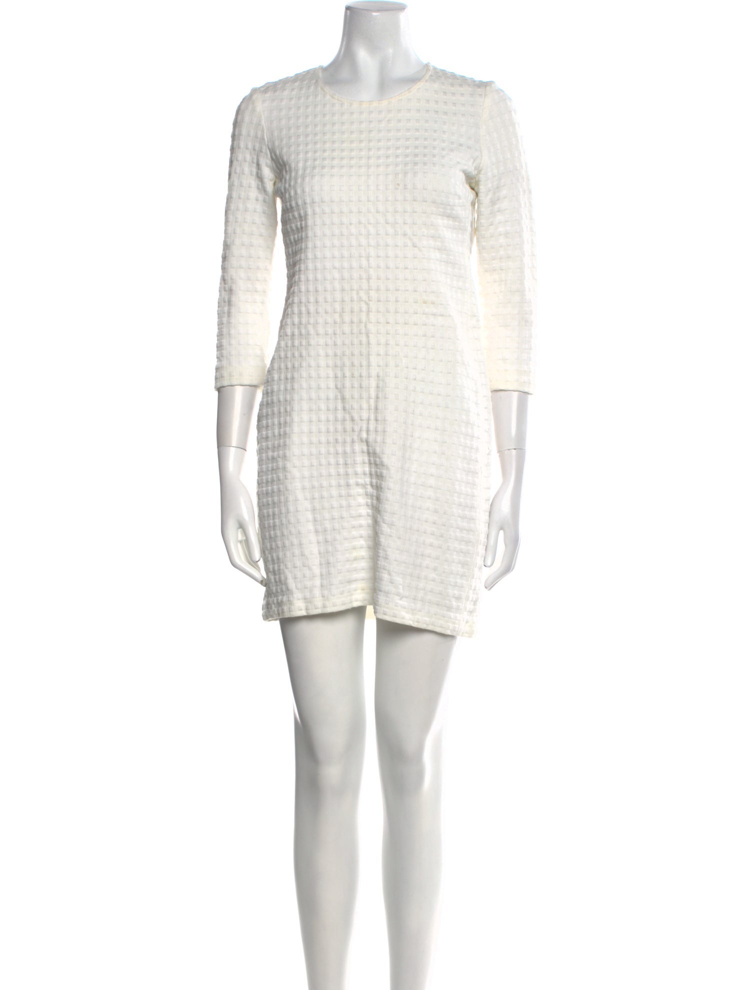 Theory Scoop Neck Mini Dress