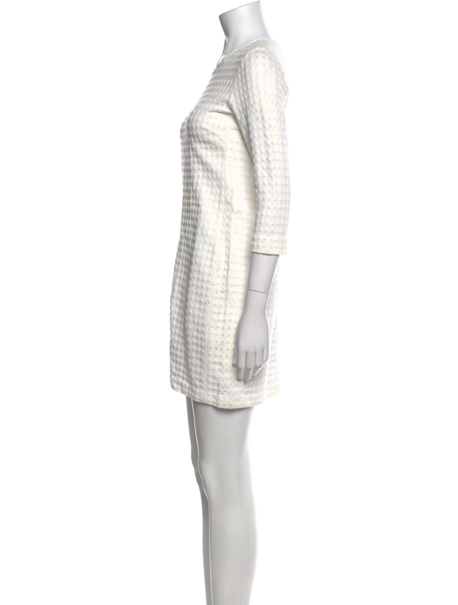 Theory Scoop Neck Mini Dress