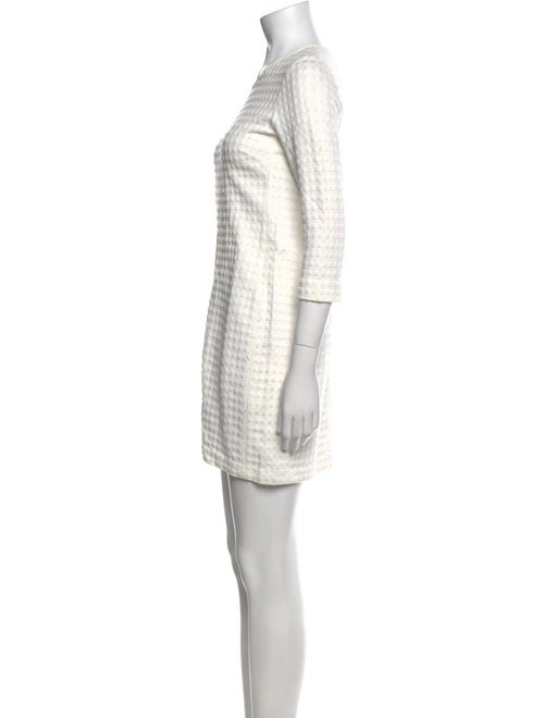 Theory Scoop Neck Mini Dress