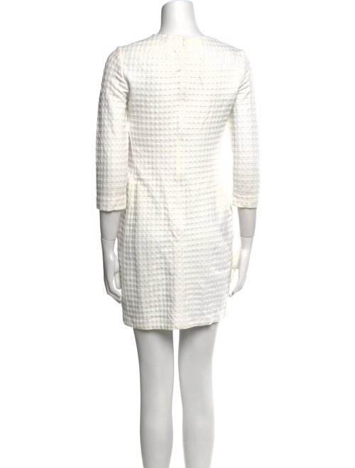 Theory Scoop Neck Mini Dress