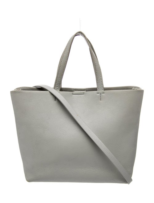 Theory Leather Top Handle Bag