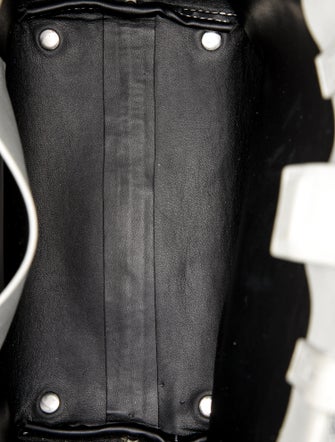 Theory Leather Top Handle Bag