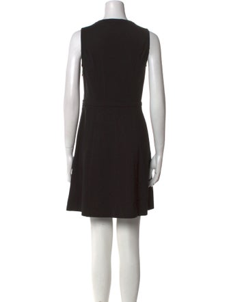 Theory Square Neckline Mini Dress
