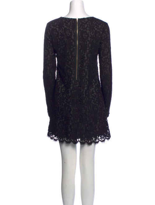 Theory Lace Pattern Mini Dress