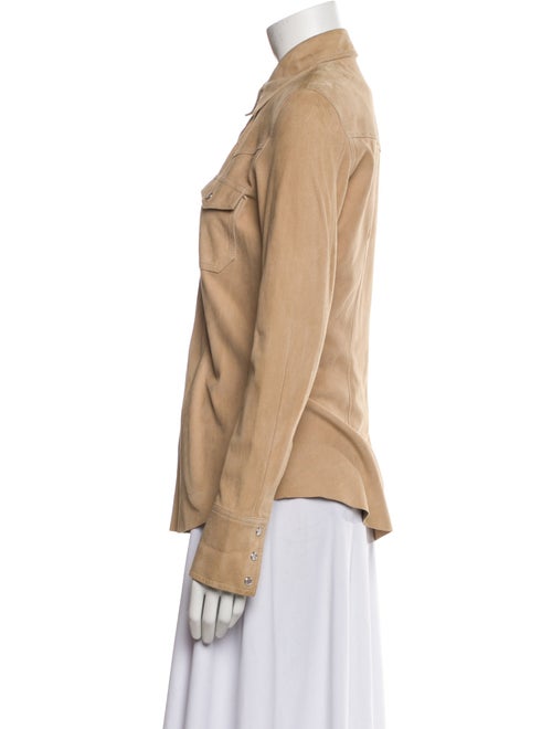 Theory Leather Utility Jacket