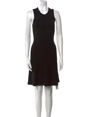 Theory Scoop Neck Knee-Length Dress