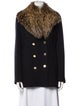 Theory Virgin Wool Fur Jacket