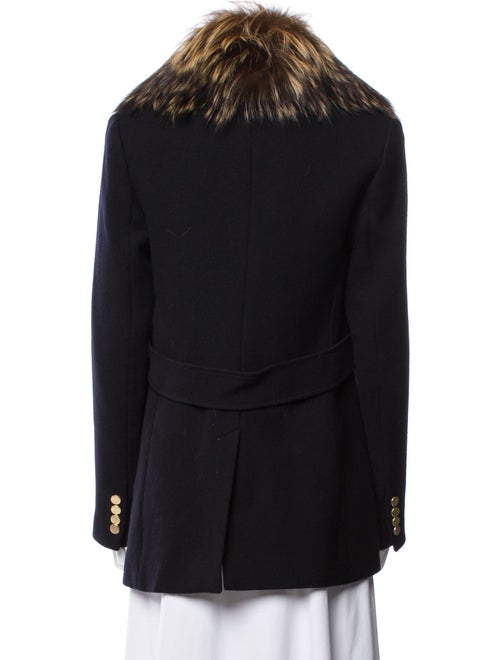 Theory Virgin Wool Fur Jacket