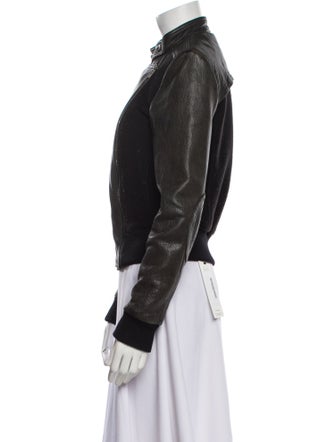 Theory Leather Biker Jacket
