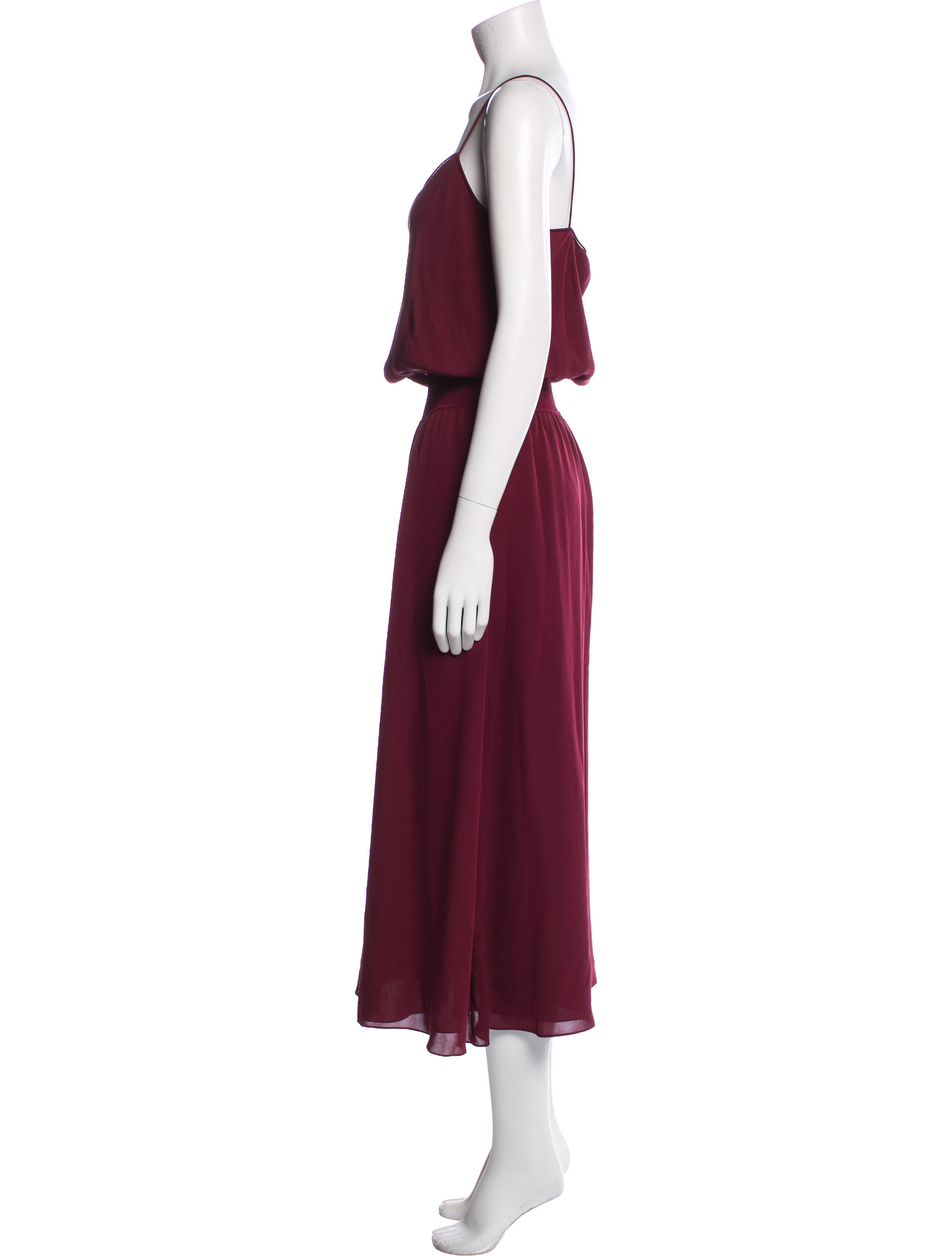 Theory Silk Long Dress