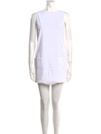 Theory Linen Mini Dress