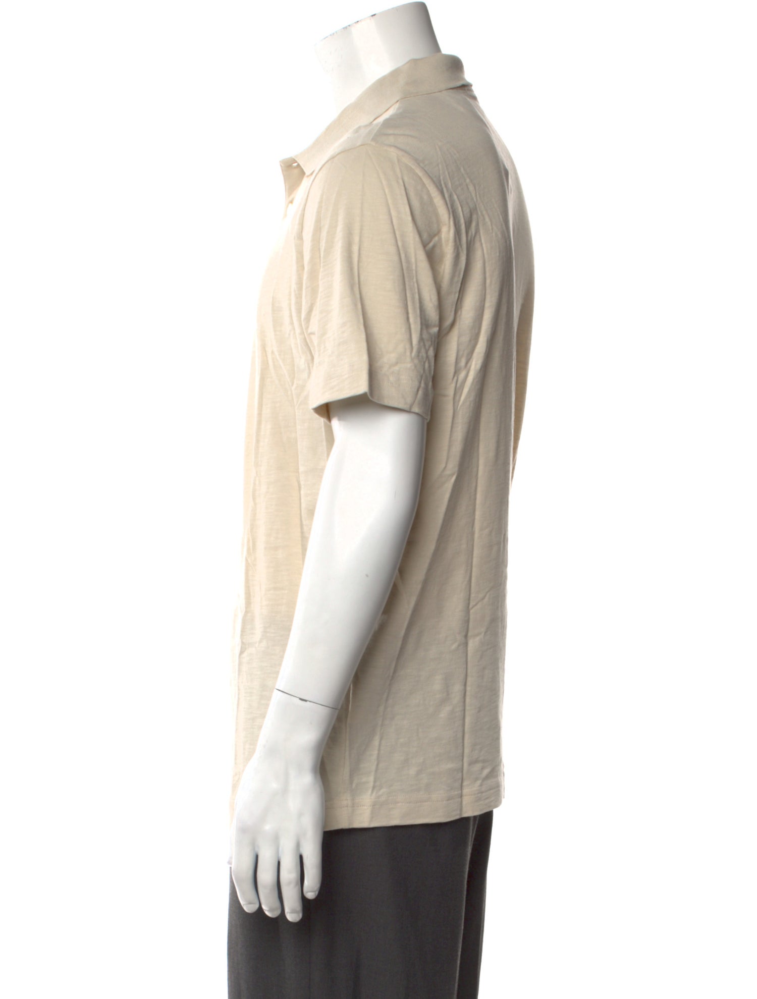 Theory Crew Neck Short Sleeve Polo Shirt