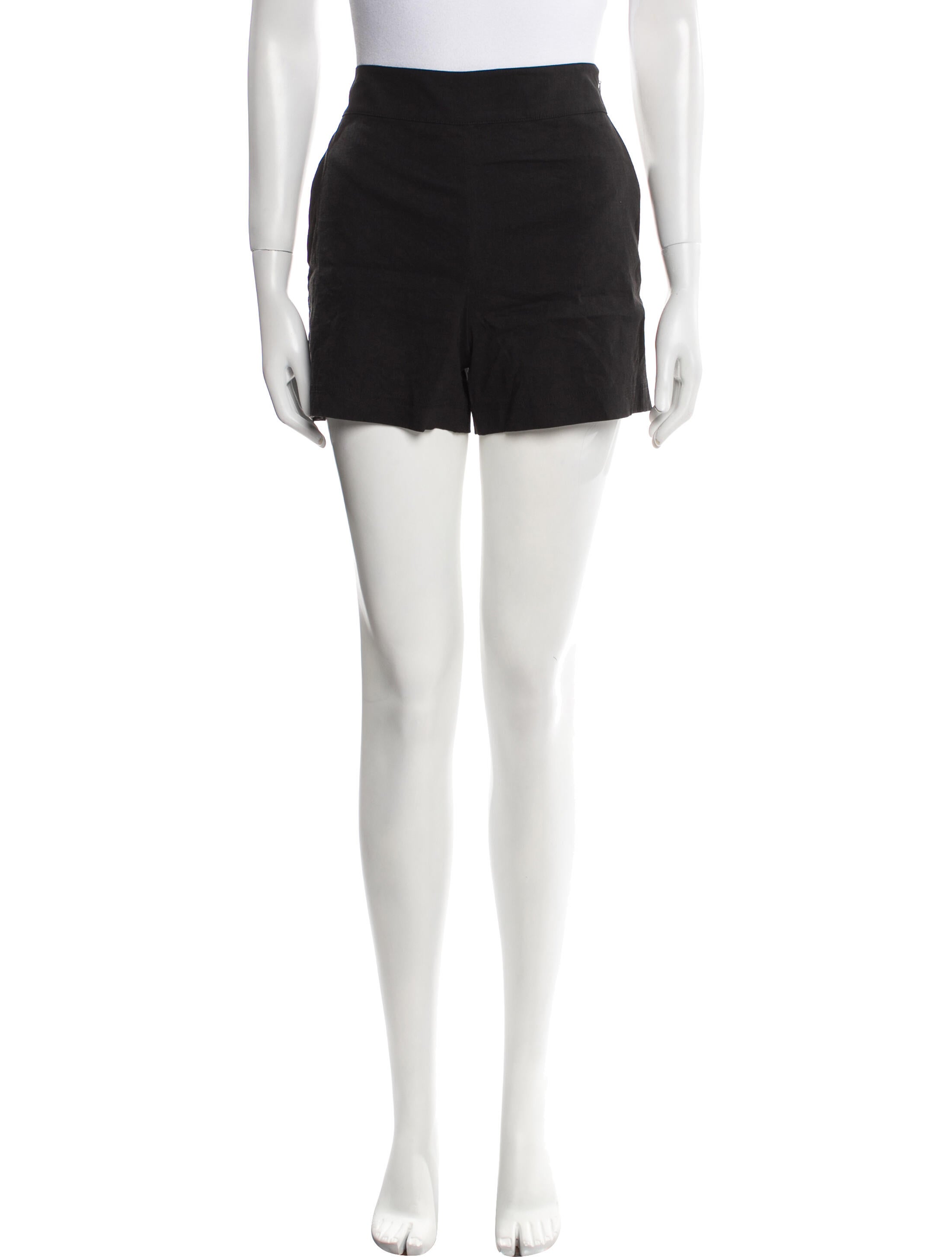 Theory Linen Mini Shorts