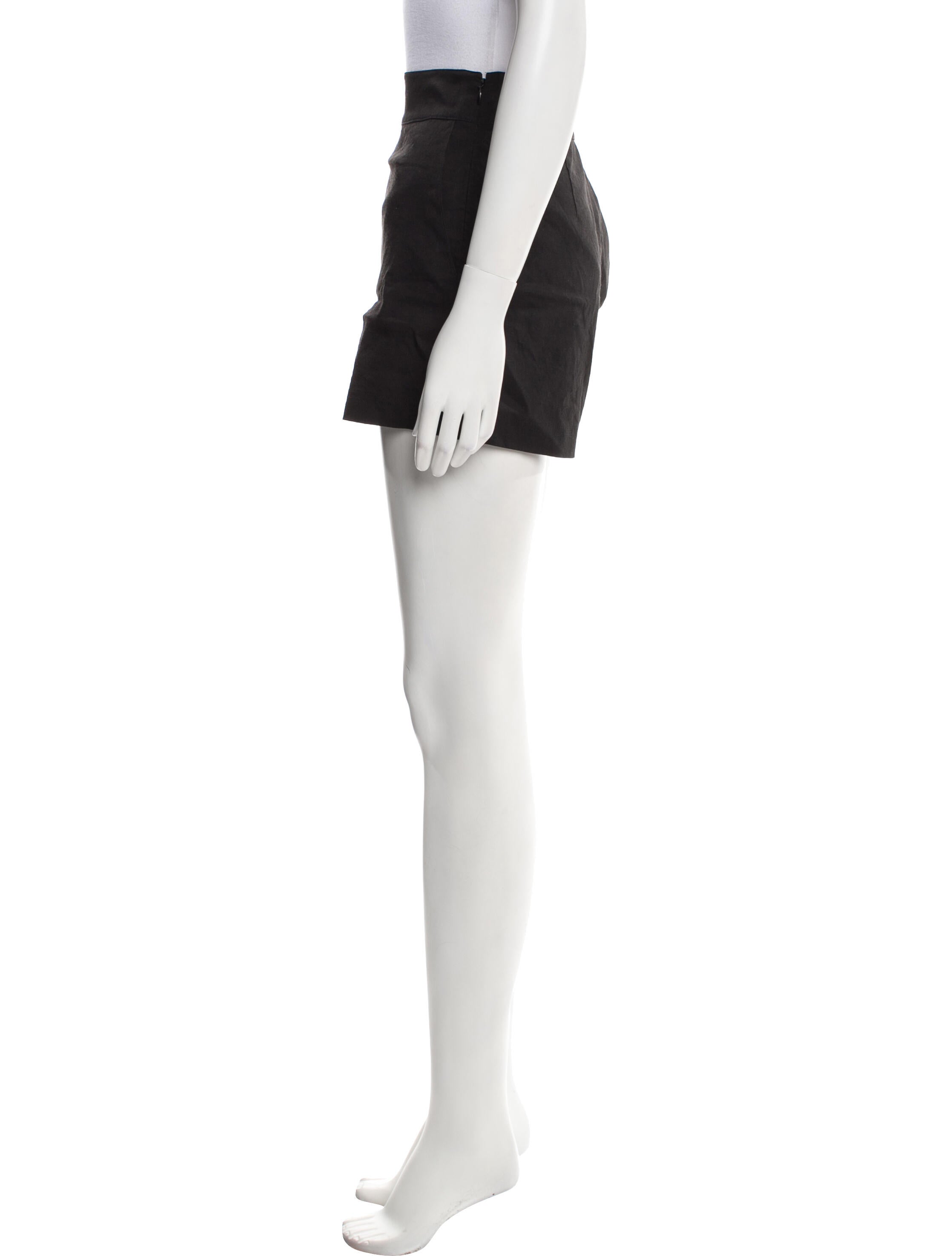 Theory Linen Mini Shorts