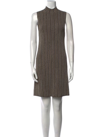 Theory Striped Mini Dress