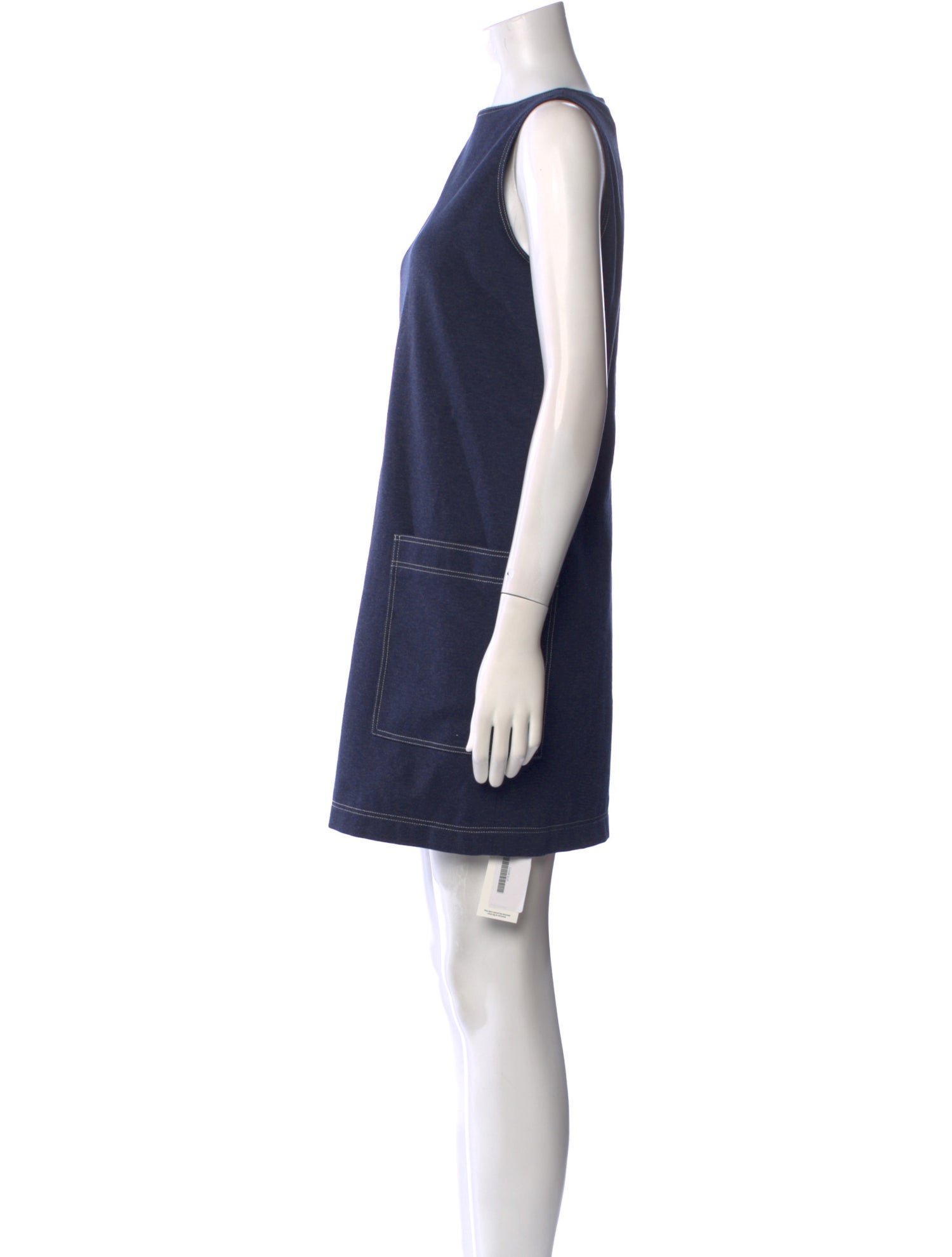 Theory Bateau Neckline Mini Dress w/ Tags
