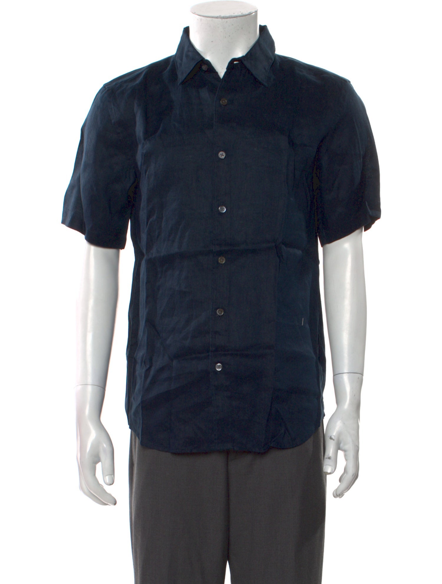 Theory Linen Short Sleeve Shirt w/ Tags