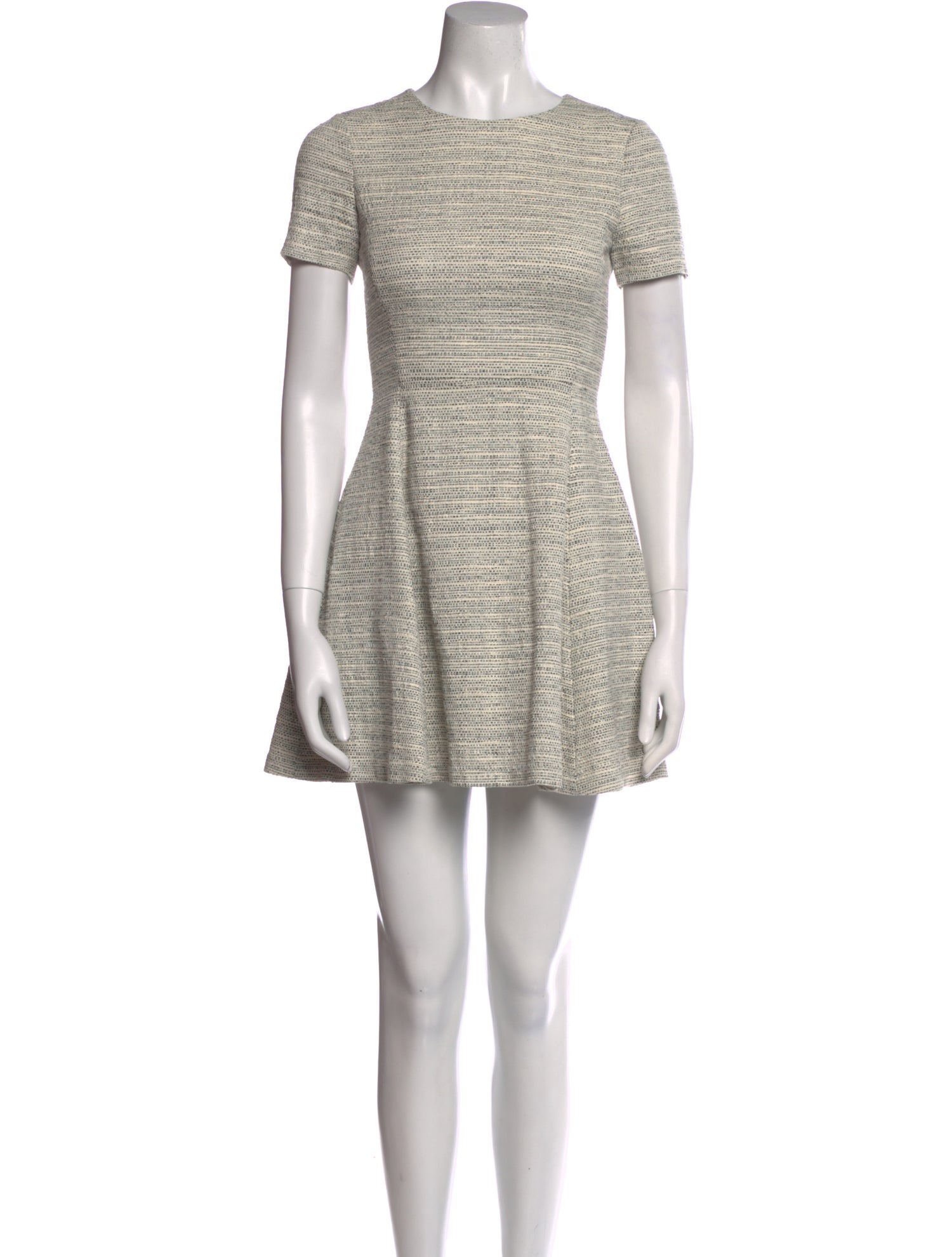 Theory Scoop Neck Mini Dress