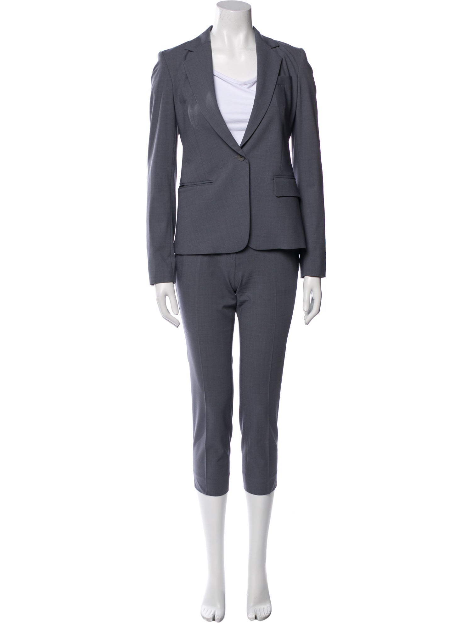 Theory Virgin Wool Pantsuit